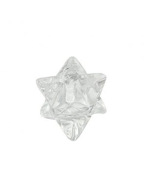 Biocristal estrella merkaba cuarzo cristal