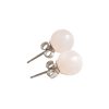 Biocristal topos plata cuarzo rosado