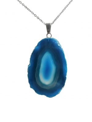 Biocristal dije ágata azul oscuro