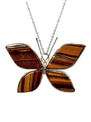 Biocristal dije mariposa ojo de tigre