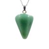 Biocristal dije péndulo cuarzo verde