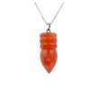 Biocristal dije péndulo liso cuarzo cherry