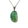 Dije piedra mini ágata verde