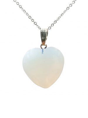 Biocristal dije corazón opalina