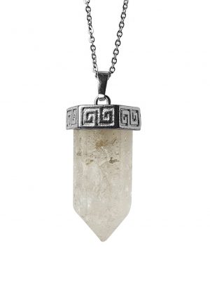 Biocristal dije punta cuarzo cristal