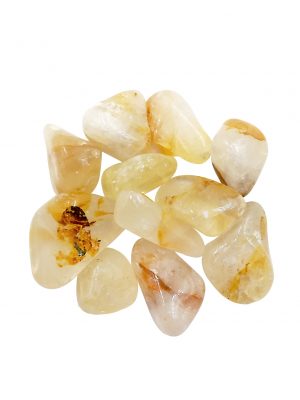 Biocristal piedras pulidas cuarzo hematoide