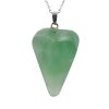Dije pendulo fluorita verde