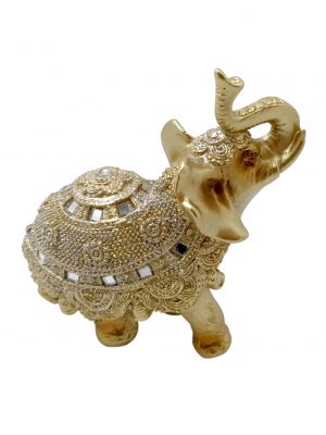 Elefante dorado pequeño
