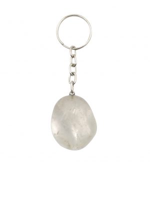 Llavero cuarzo cristal