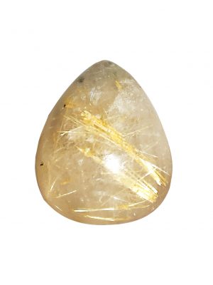 Biocristal cabuchón cuarzo rutilado