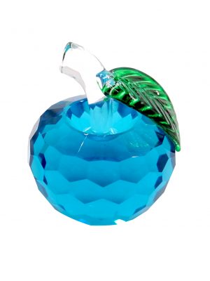 Manzana cristal azul