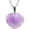 Biocristal dije corazón amatista