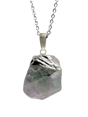 Biocristal dije fluorita en bruto #2