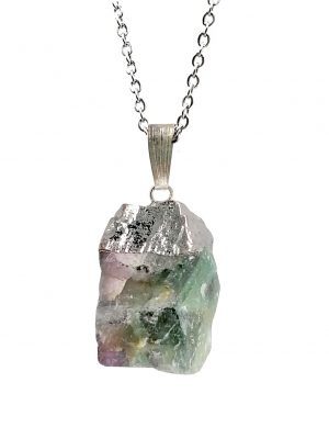 Biocristal dije fluorita en bruto