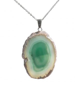 Biocristal dije ágata verde