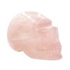 Biocristal calavera cuarzo rosado