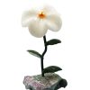 Biocristal flor grande cuarzo nieve
