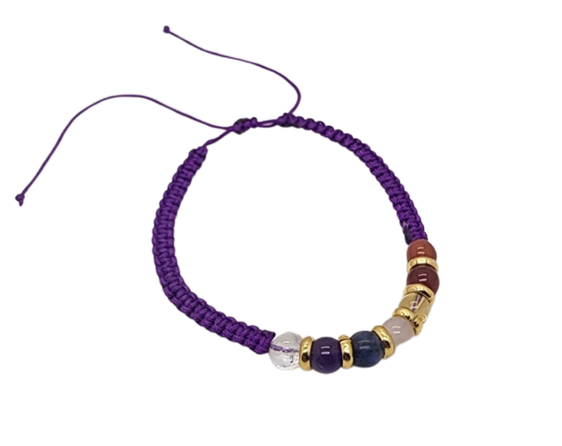 pulsera cuarzo natural